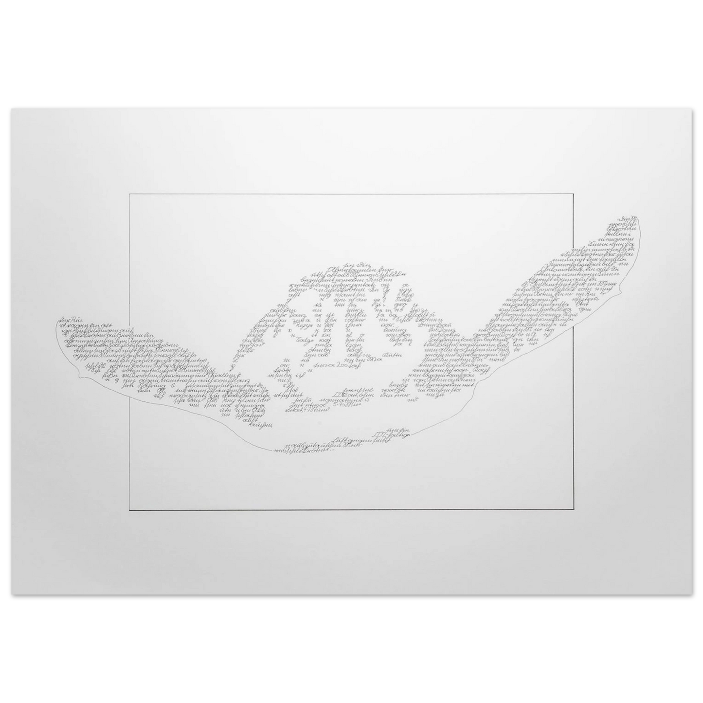 Schriftbild Kalligrafie