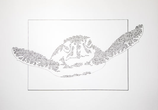 Schriftbild Kalligrafie