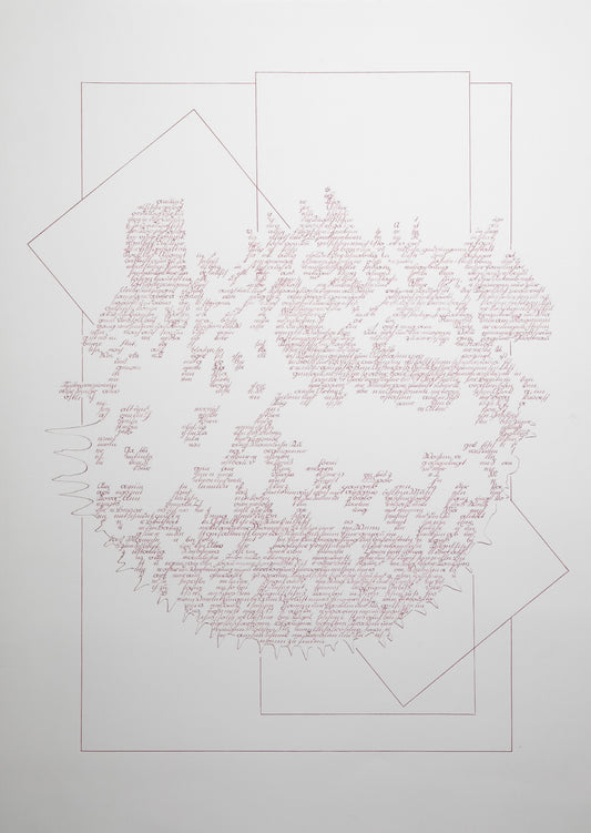 Schriftbild Kalligrafie