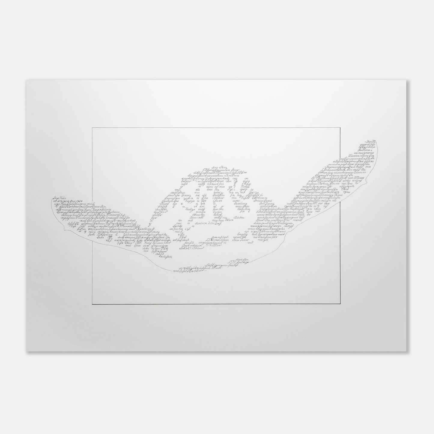 Schriftbild Kalligrafie